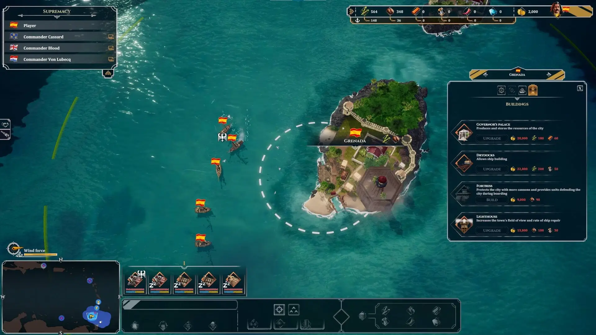 Corsairs: Battle of the Caribbean Gameplay Screenshots 1