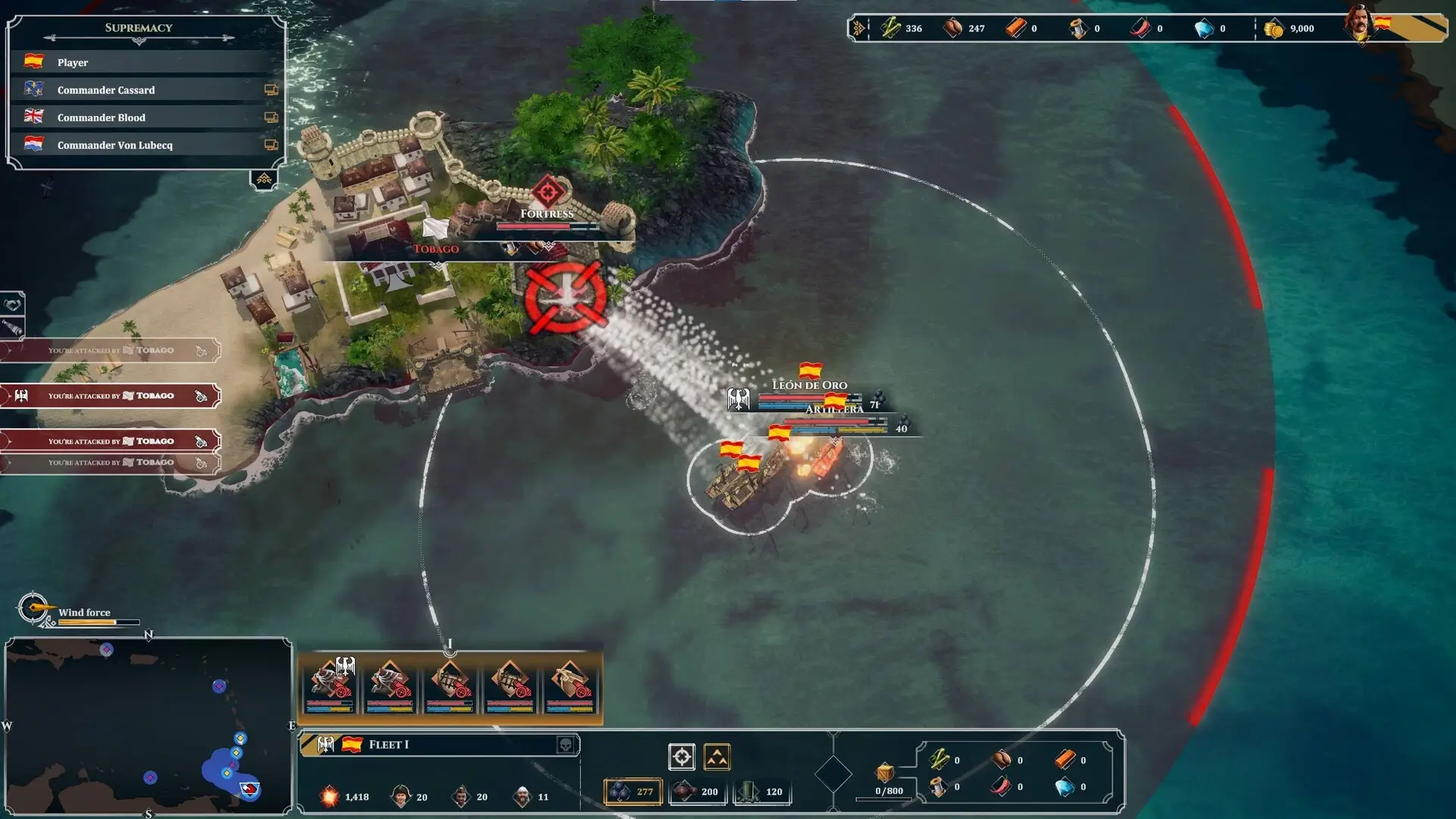 Corsairs: Battle of the Caribbean Gameplay Screenshots 2
