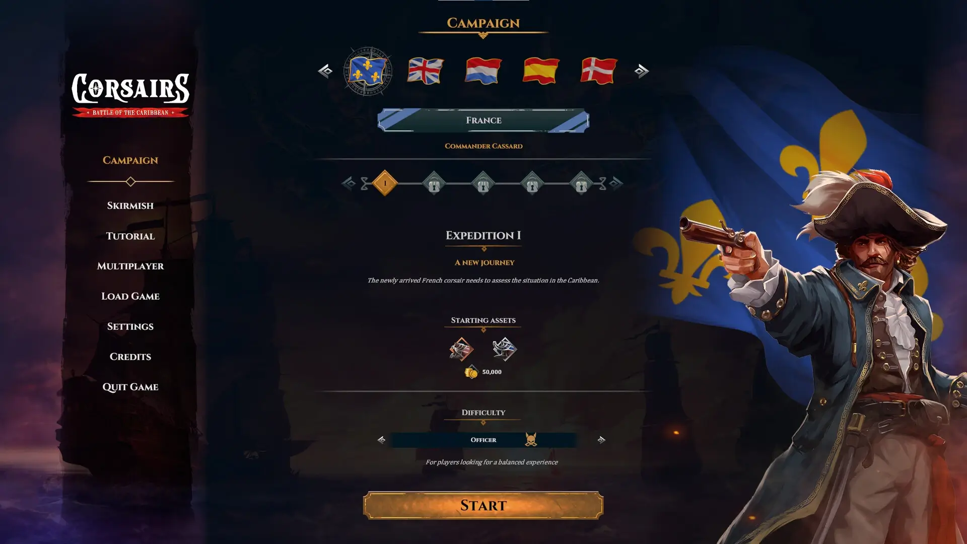 Corsairs: Battle of the Caribbean Gameplay Screenshots 3