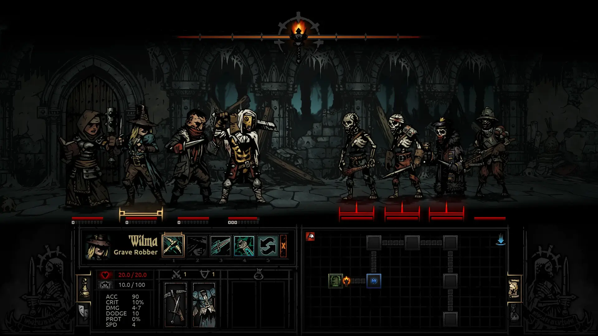 Darkest Dungeon Gameplay Screenshots 1