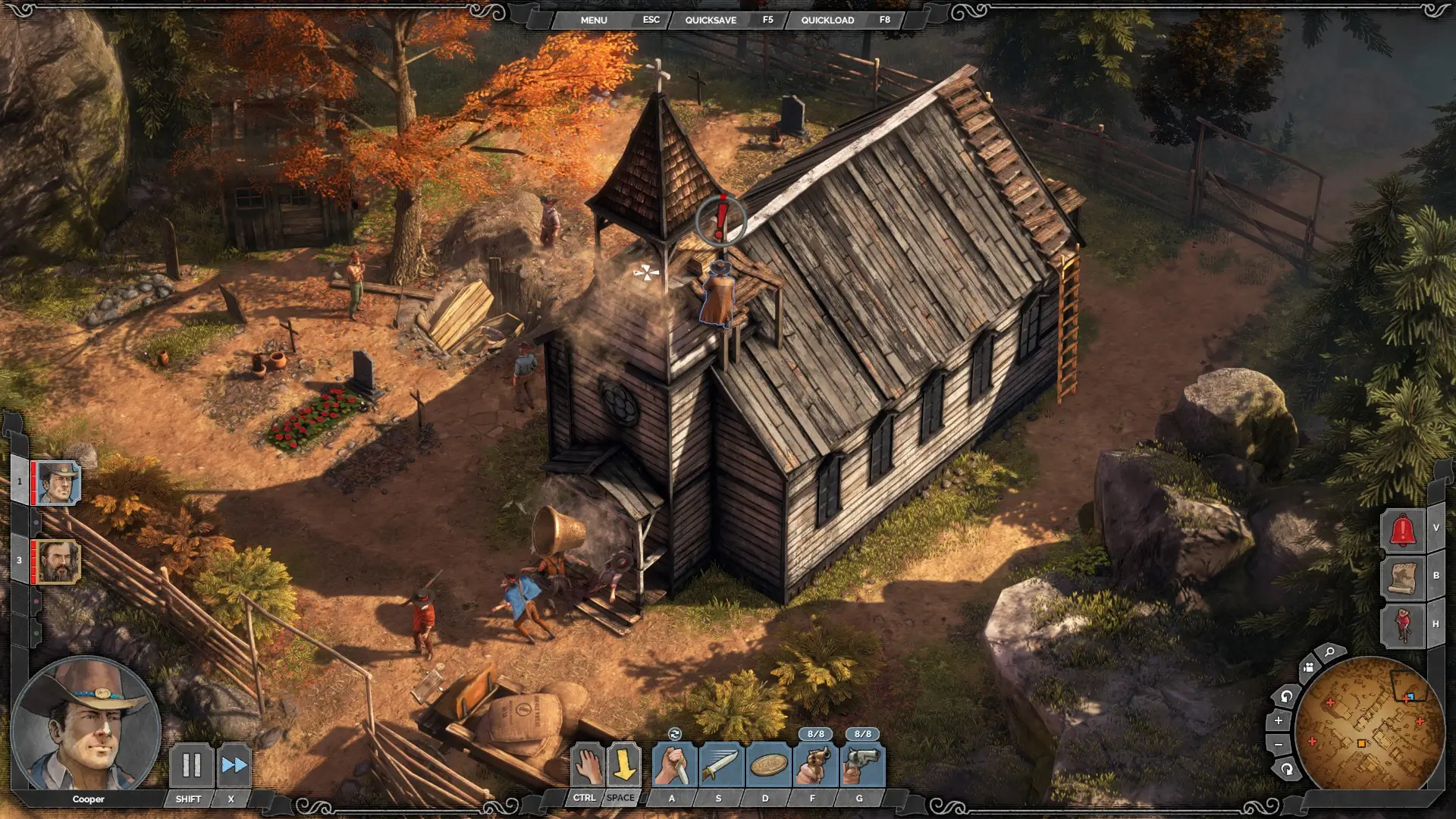 Desperados III: Digital Deluxe Edition Gameplay Screenshots 4