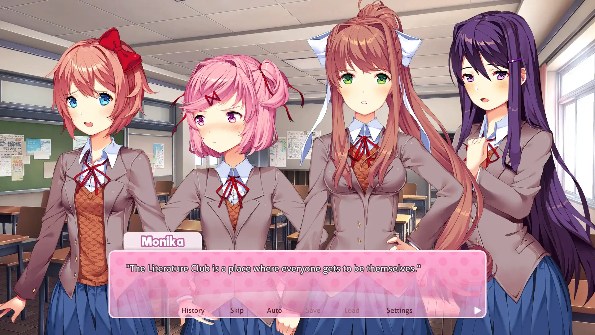 Doki Doki Literature Club Plus! Gameplay Screenshots 1