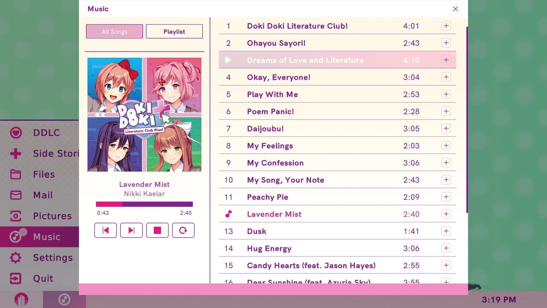 Doki Doki Literature Club Plus! Gameplay Screenshots 4