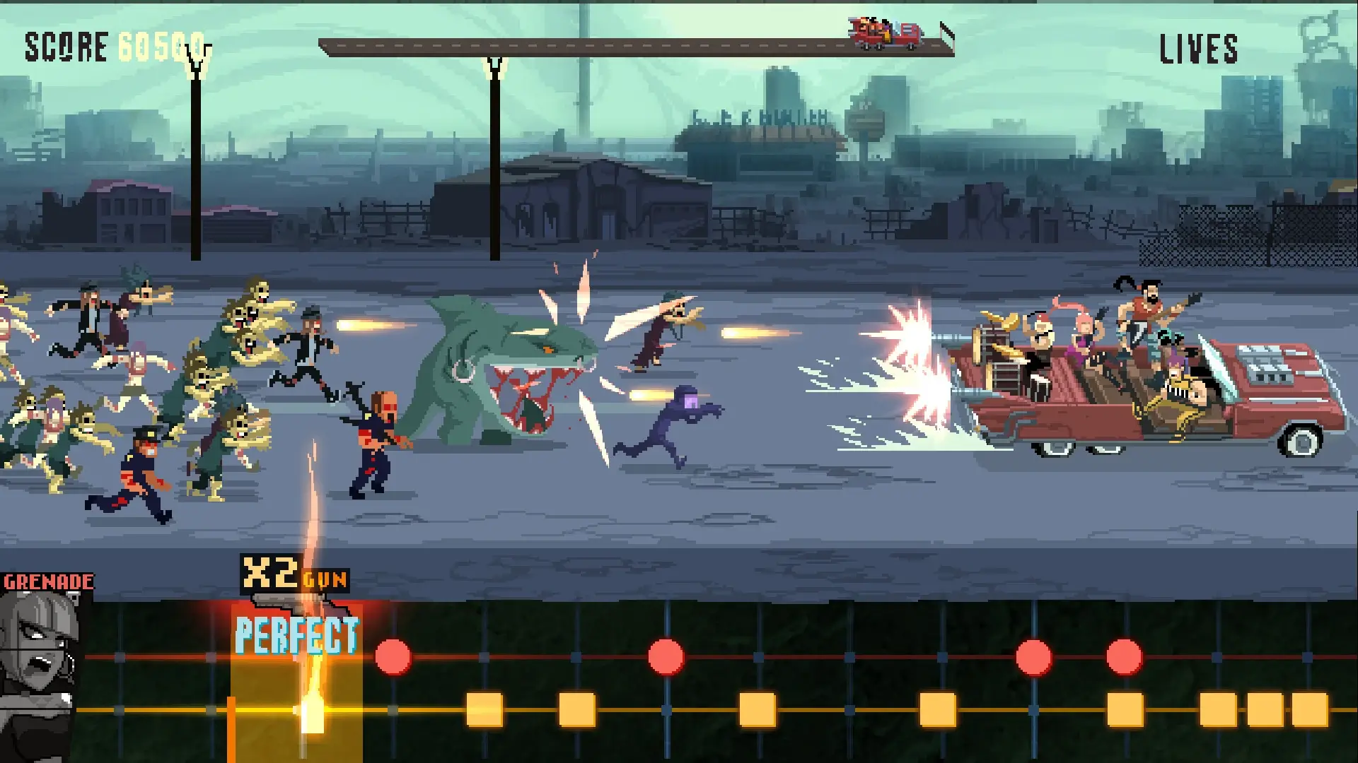 Double Kick Heroes Gameplay Screenshots 1