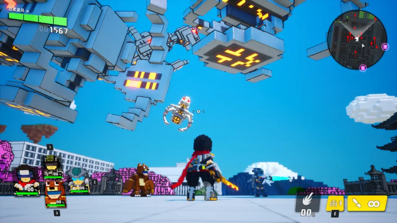 EARTH DEFENSE FORCE: WORLD BROTHERS Gameplay Screenshots 2