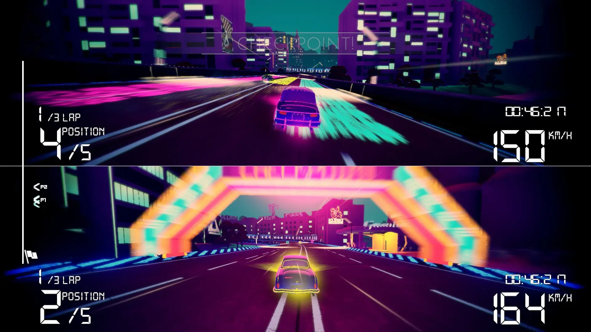 Electro Ride: The Neon Racing Gameplay Screenshots 4
