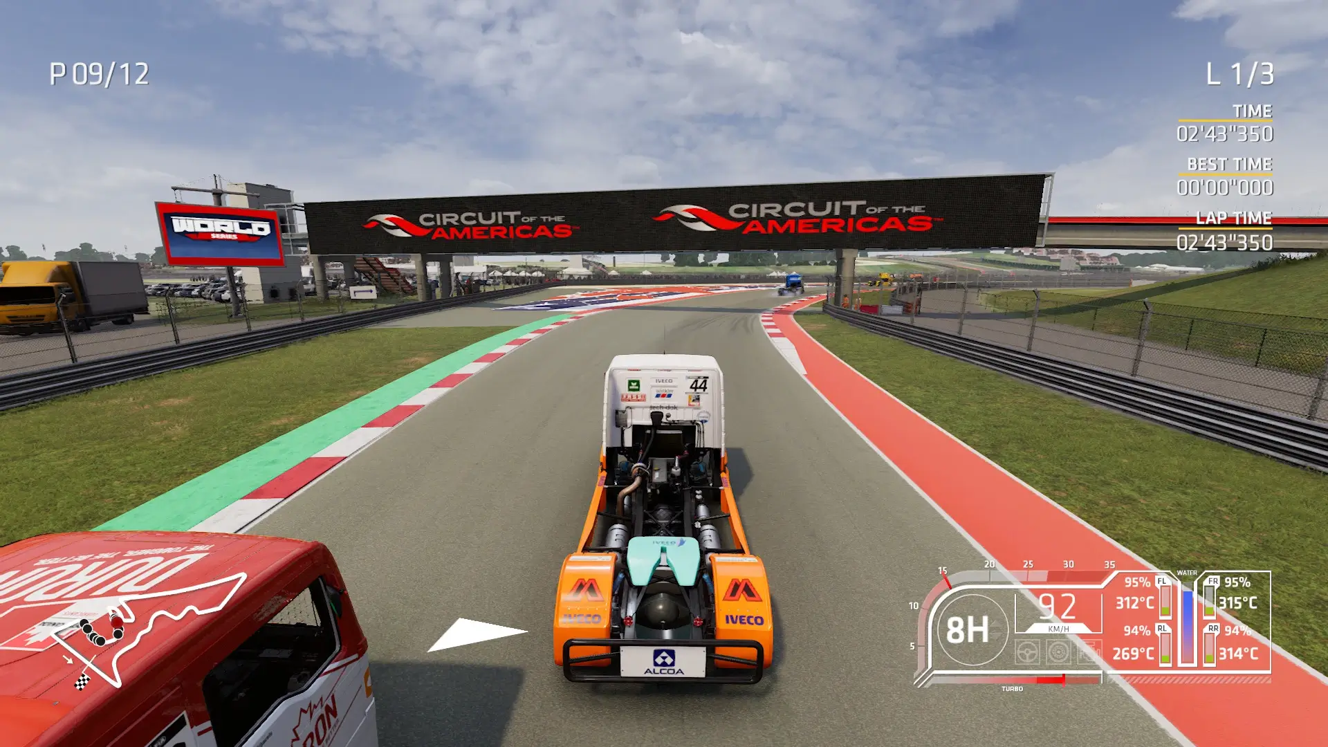 FIA European Truck Racing Championship Gameplay Screenshots 3