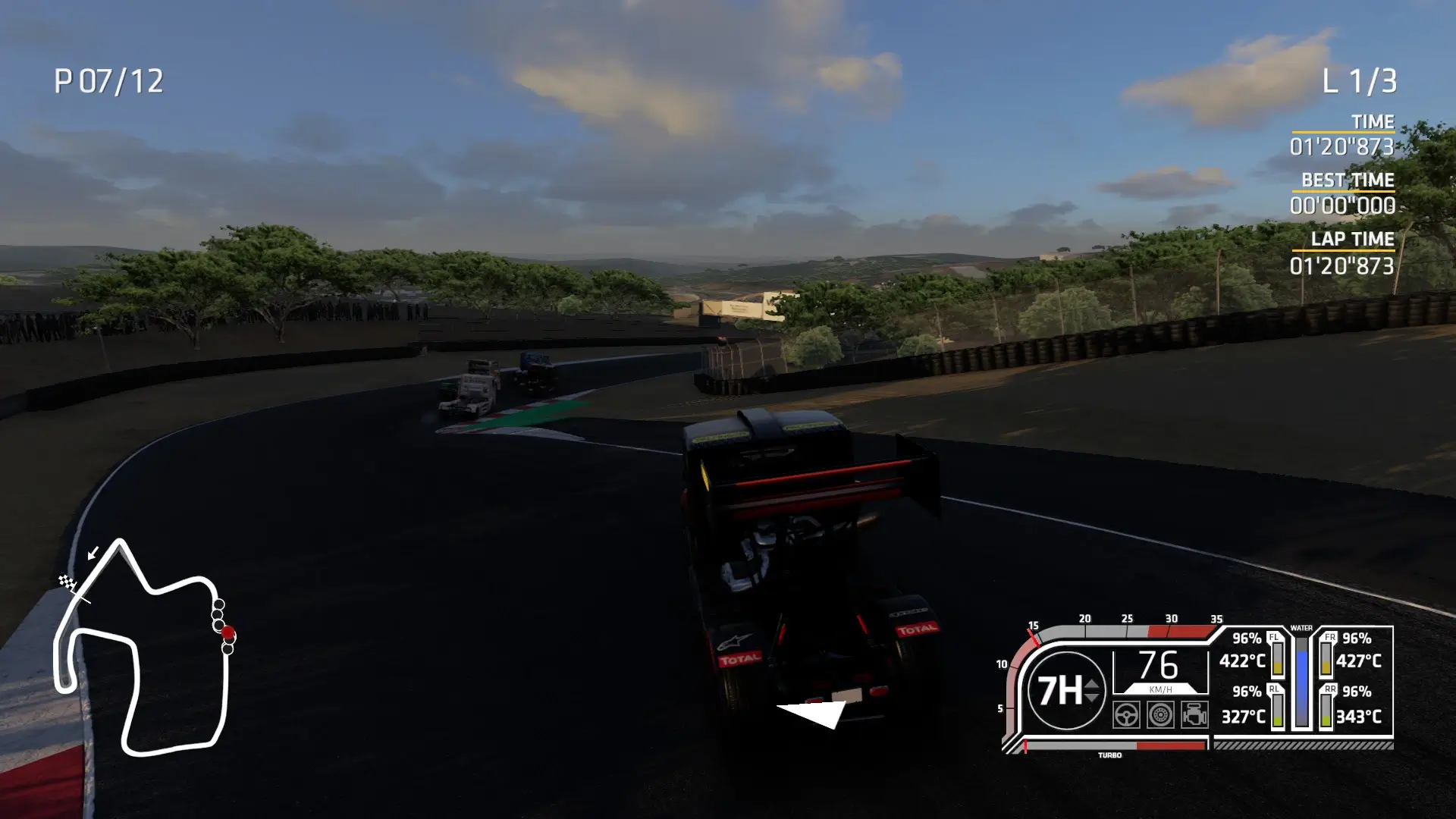 FIA European Truck Racing Championship Gameplay Screenshots 4