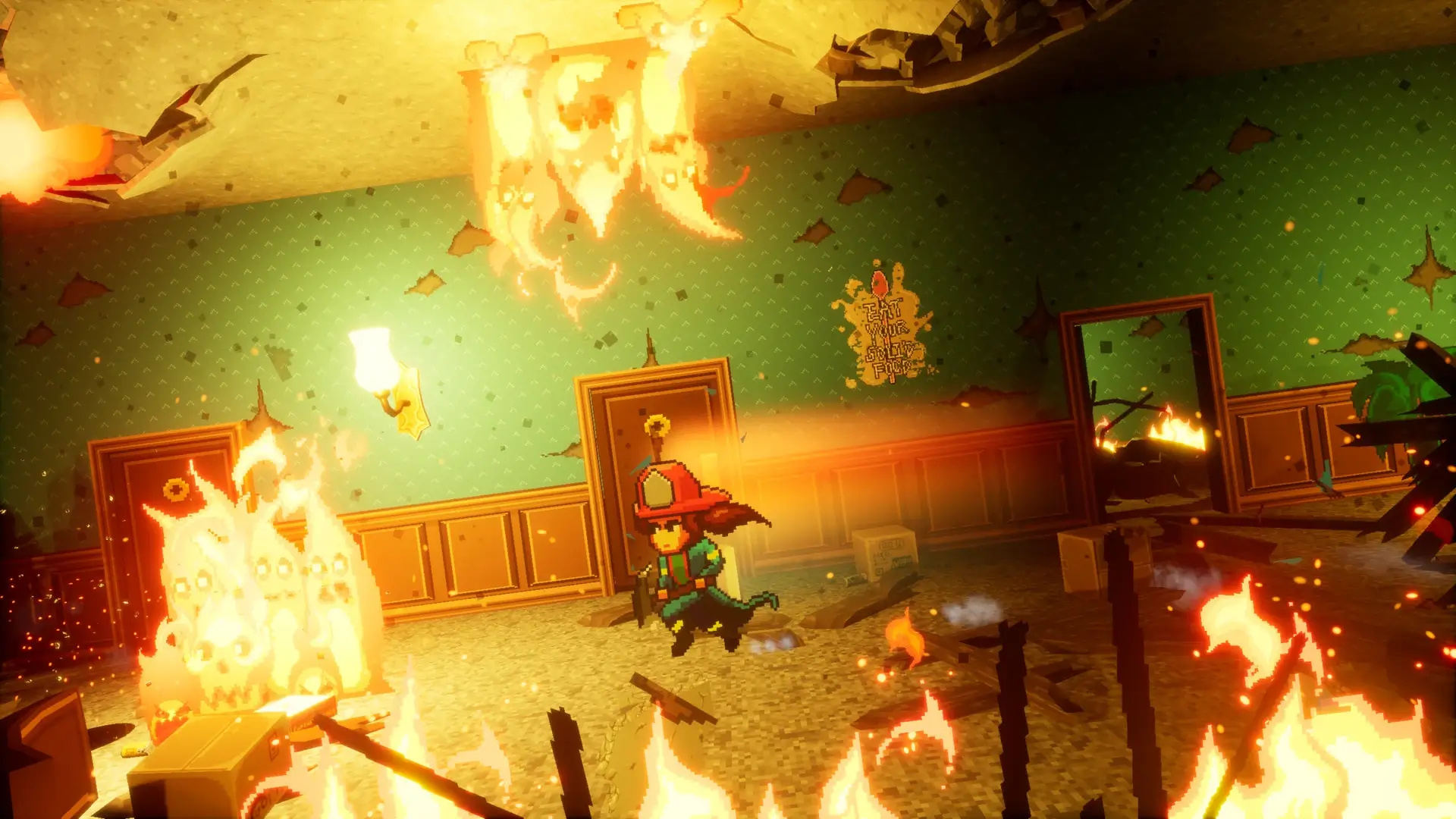 Firegirl: Hack ‘n Splash Rescue Gameplay Screenshots 1