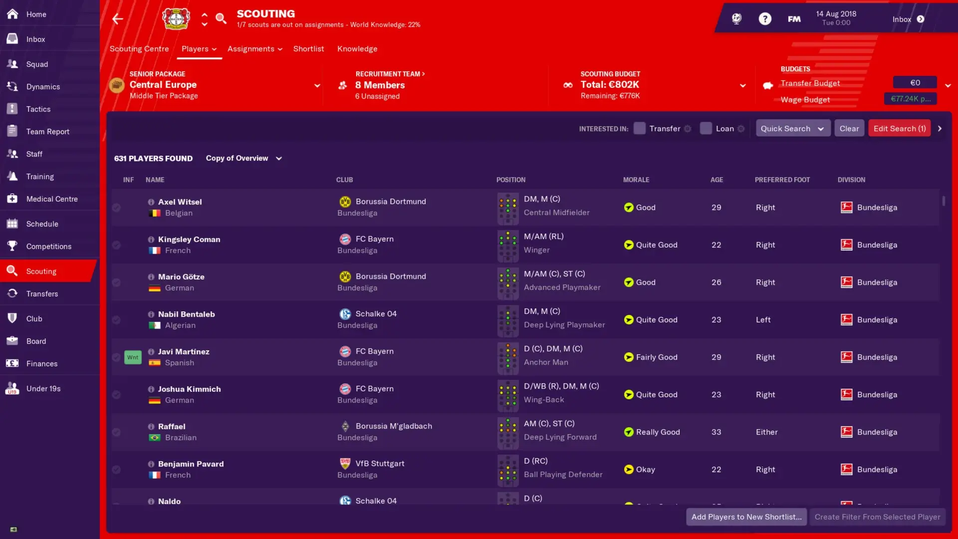 Football Manager 2019 Gameplay Screenshots 4