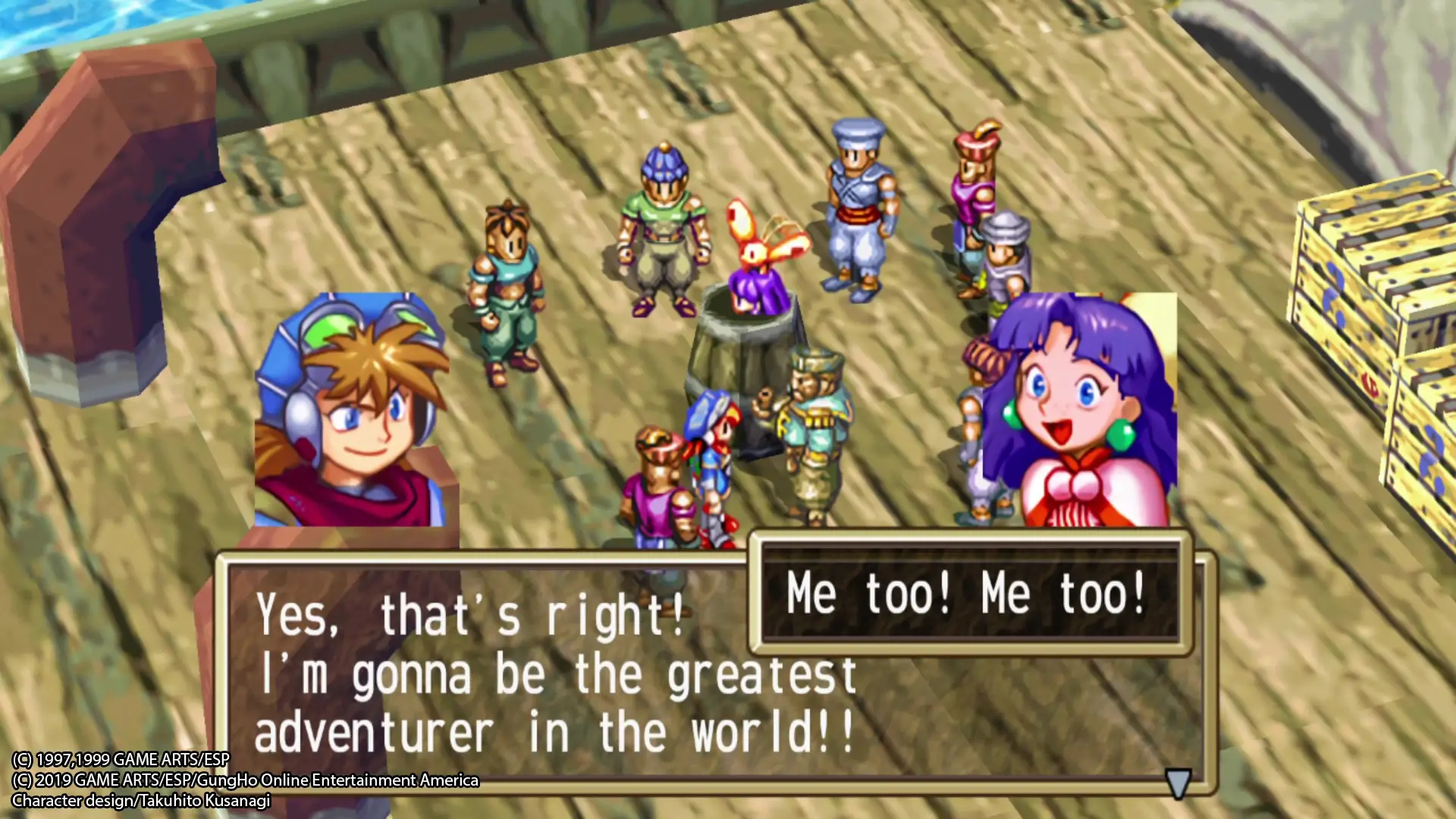 GRANDIA HD Collection Gameplay Screenshots 1