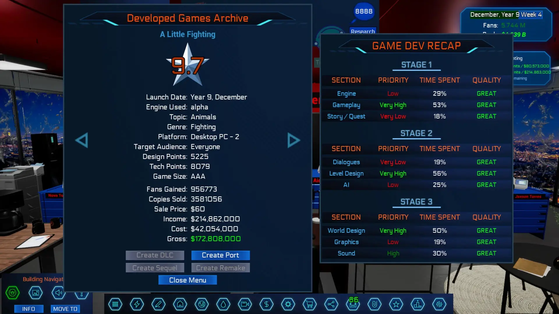 Game Dev Masters Gameplay Screenshots 4