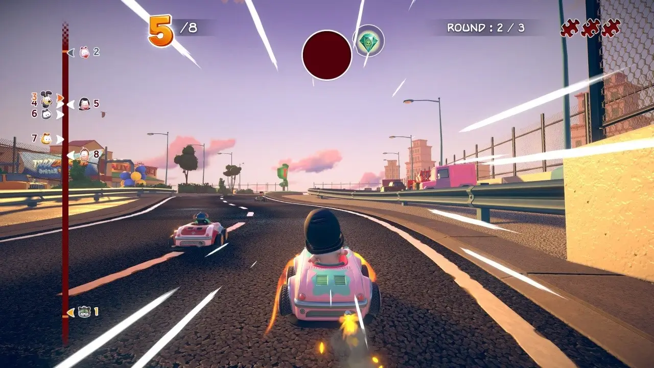 Garfield Kart: Furious Racing Gameplay Screenshots 4