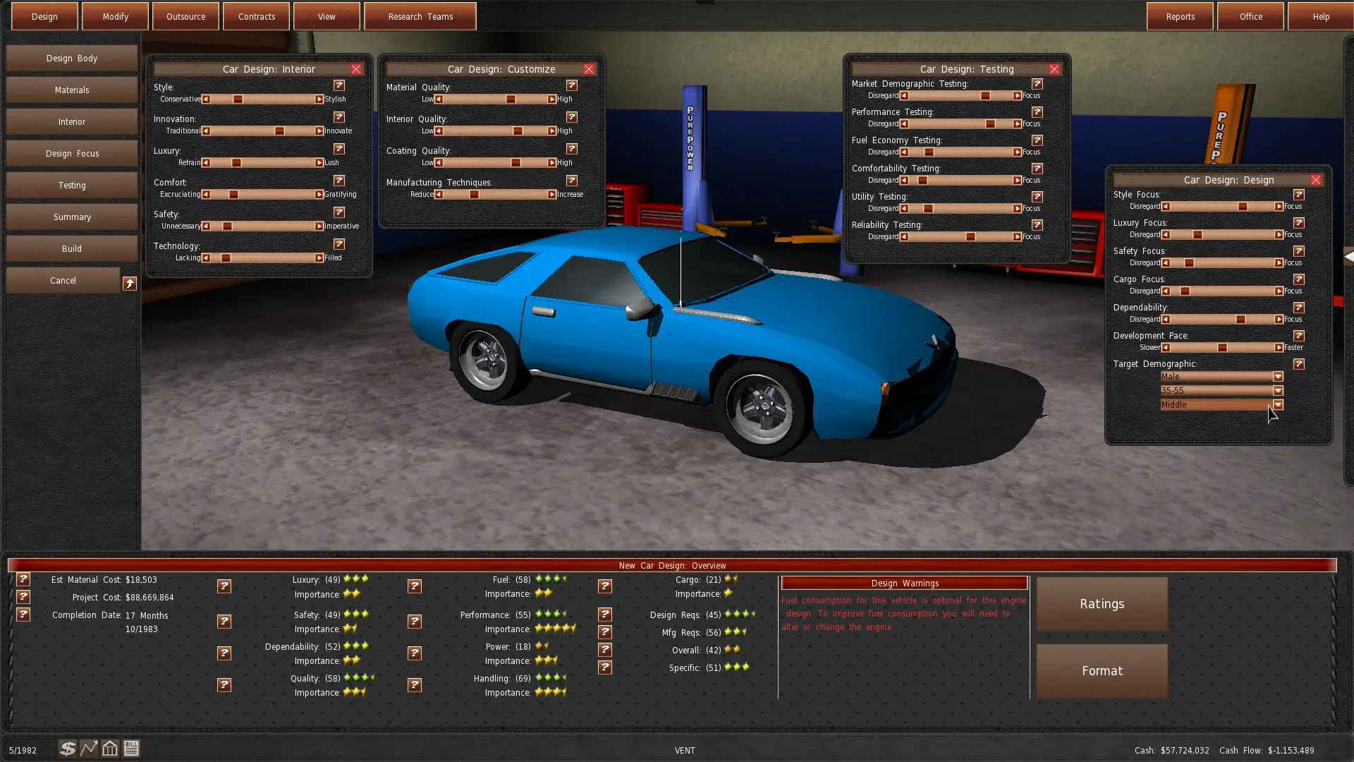GearCity Gameplay Screenshots 1