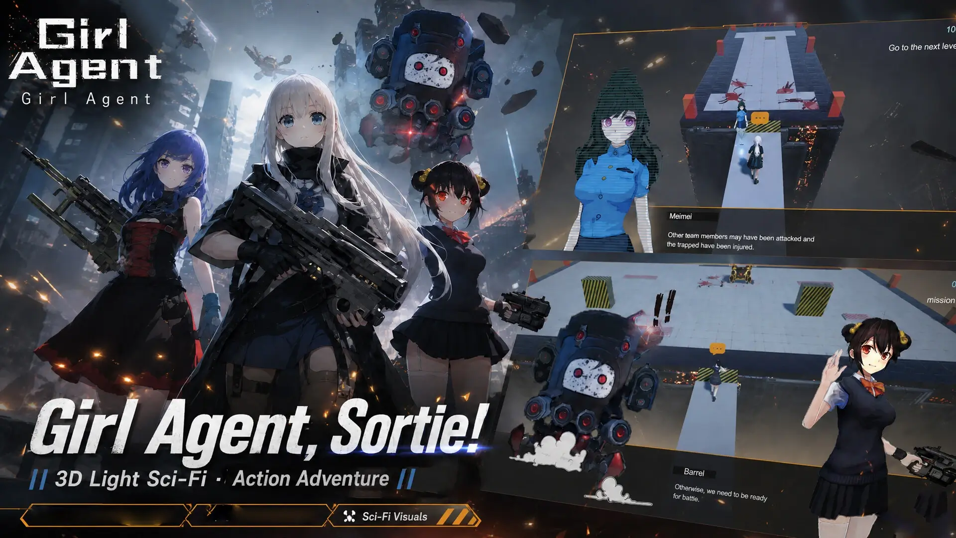 Girl Agent Gameplay Screenshots 1