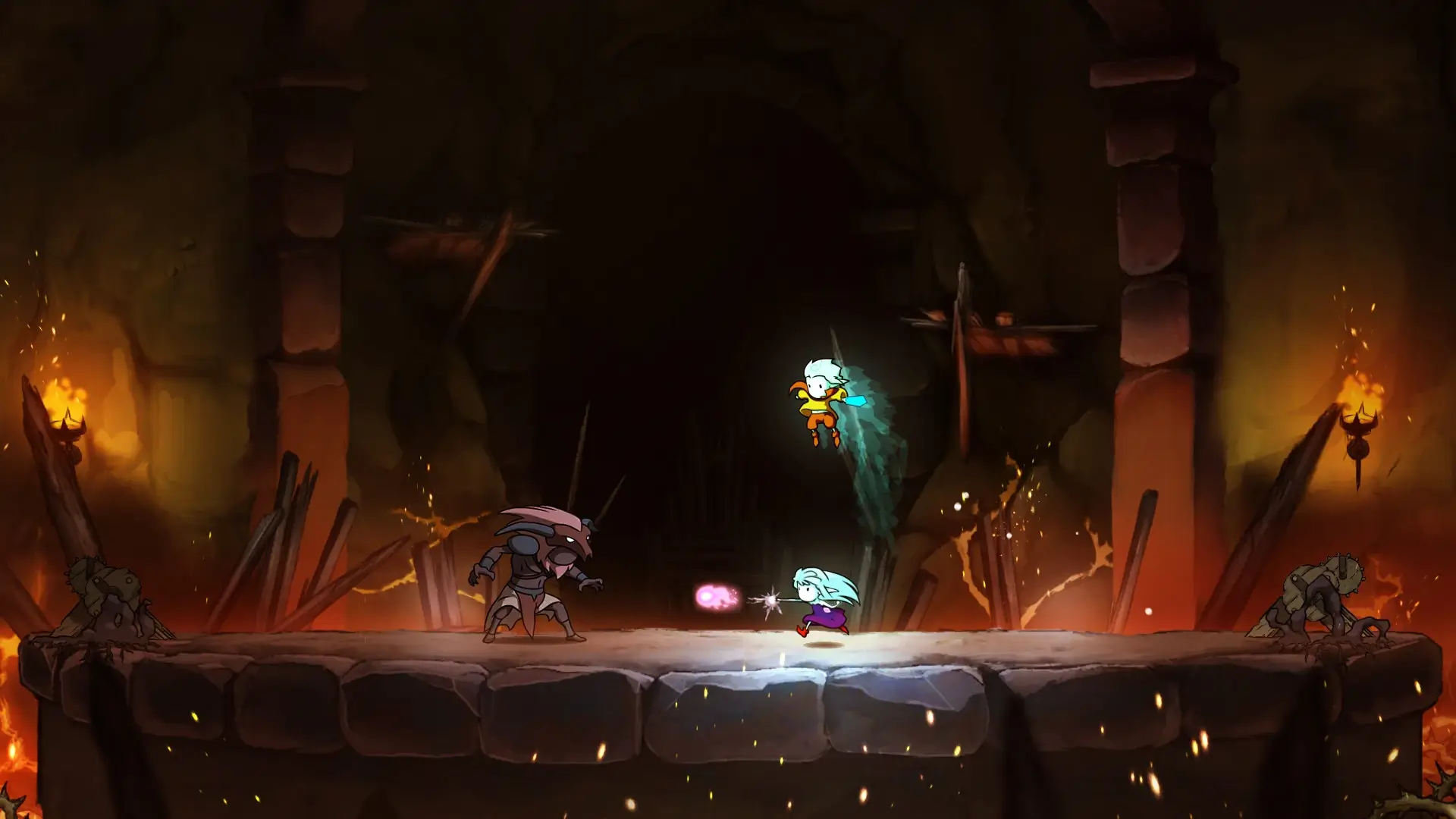 Greak: Memories of Azur Gameplay Screenshots 2