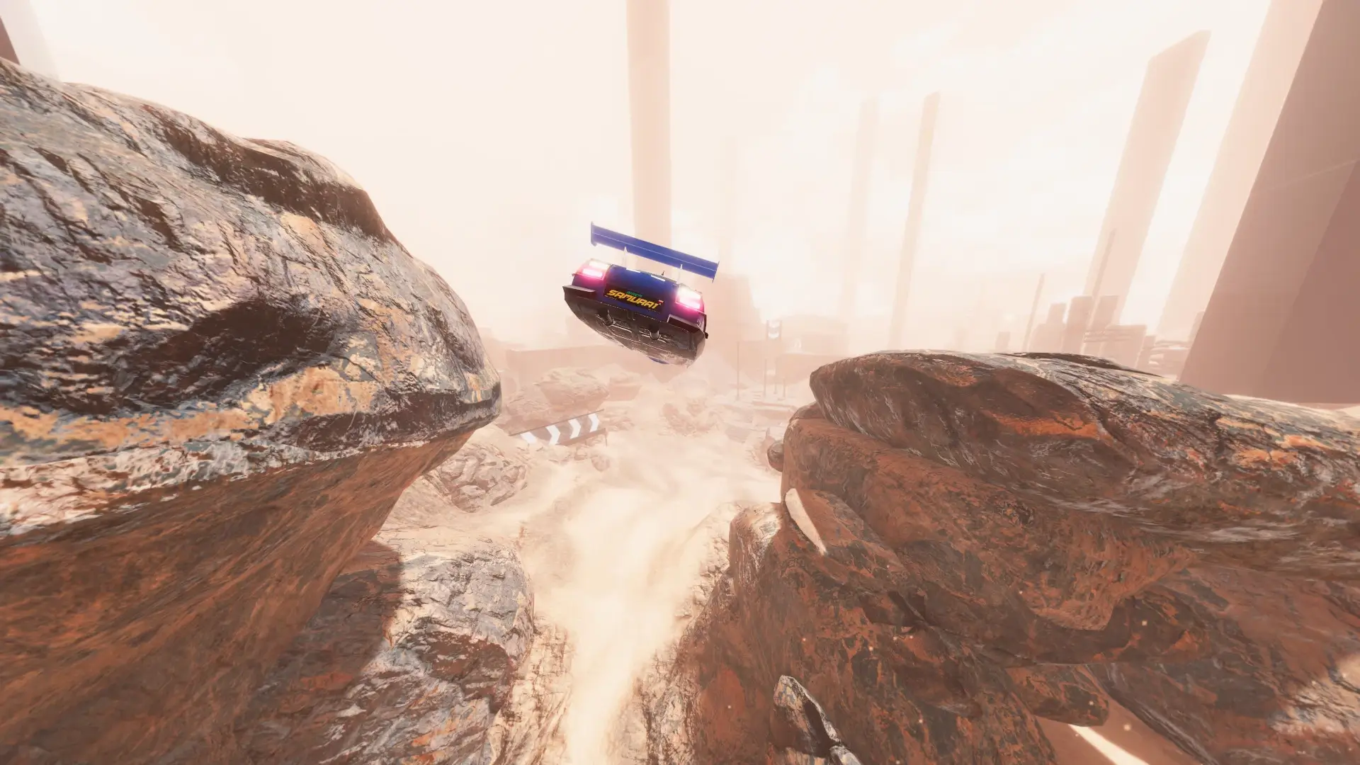 Hovercars 3077: Underground Racing Gameplay Screenshots 1