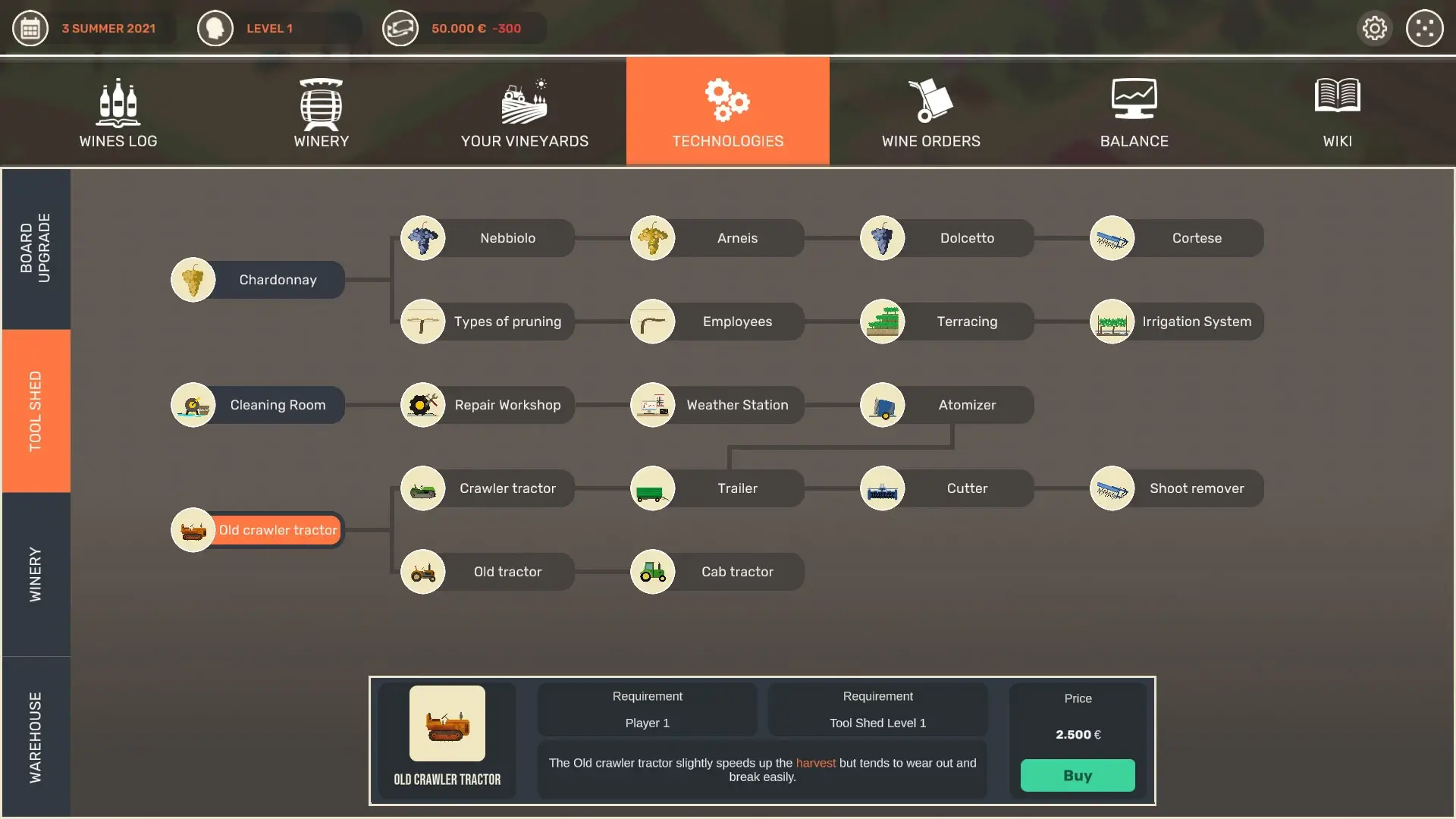 Hundred Days: Winemaking Simulator Gameplay Screenshots 4