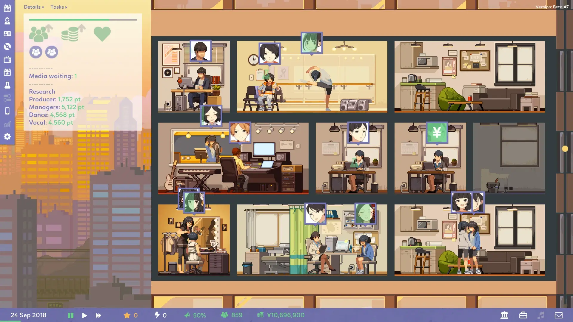 Idol Manager Gameplay Screenshots 1