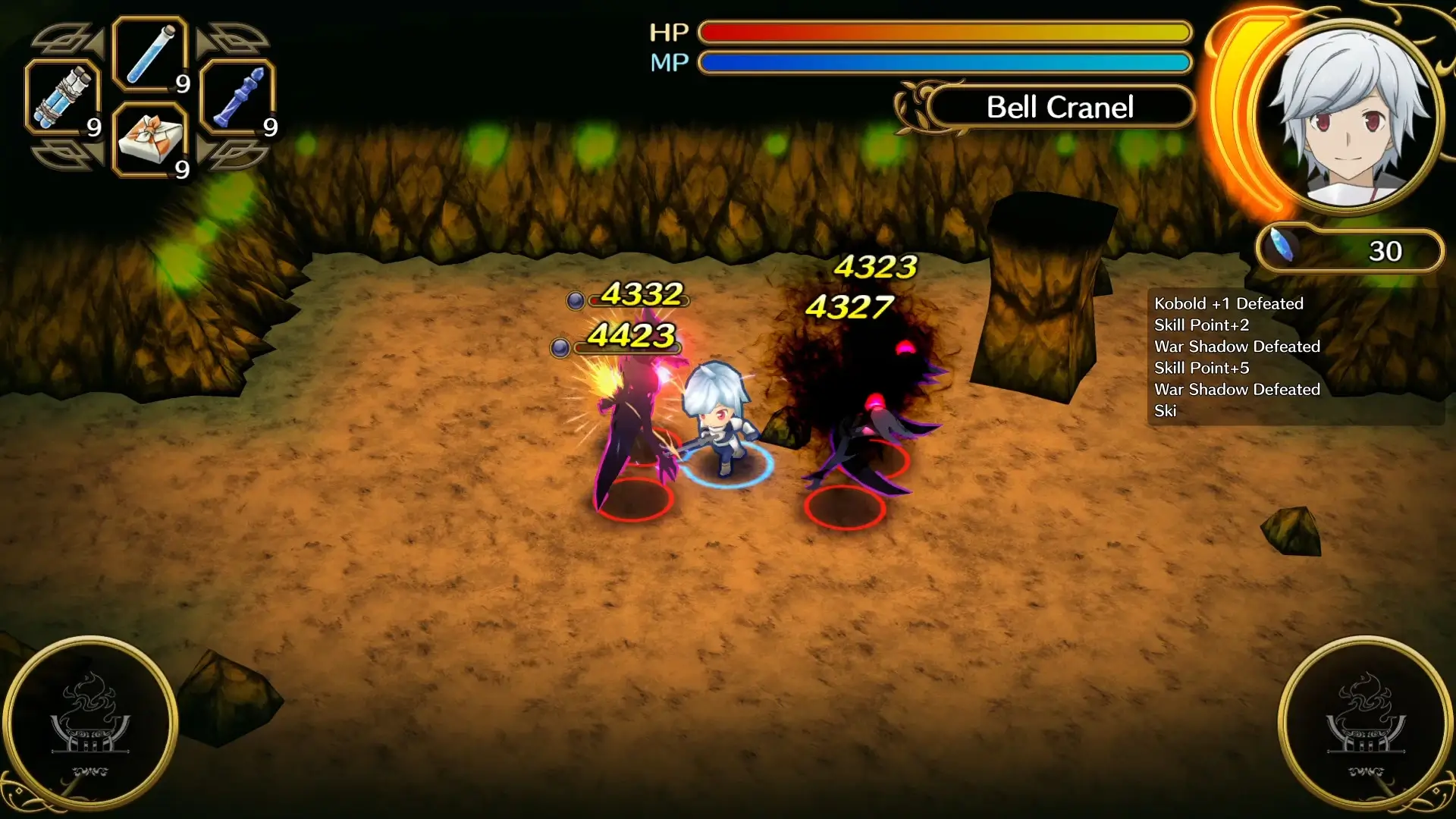Is It Wrong to Try to Pick Up Girls in a Dungeon? Infinite Combate Gameplay Screenshots 1