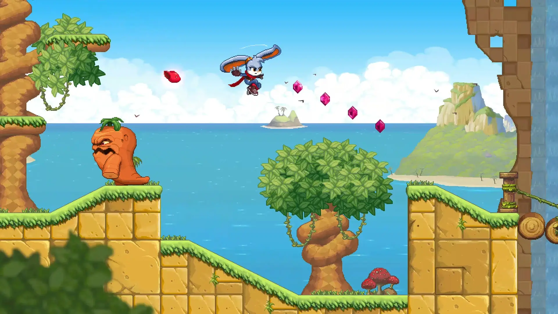 Kaze and the Wild Masks Gameplay Screenshots 1