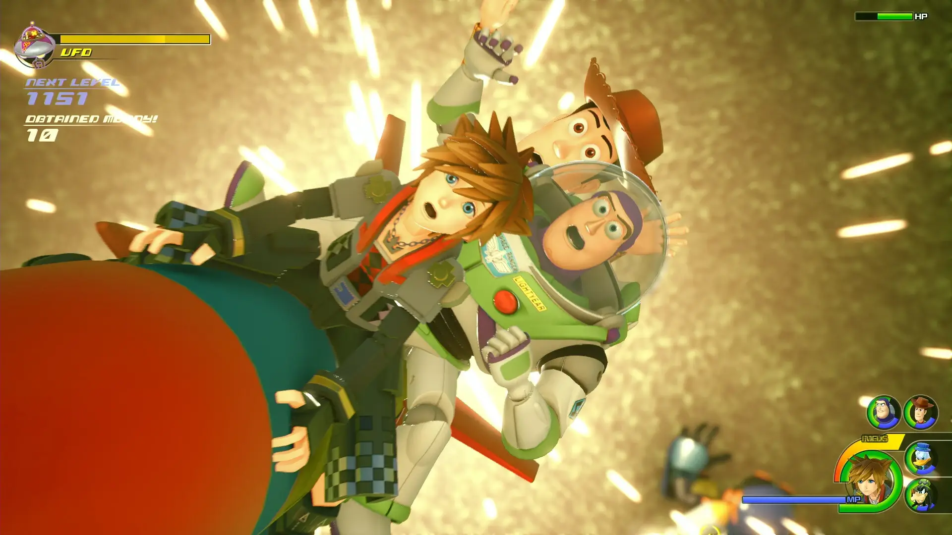 Kingdom Hearts III + Re Mind DLC Gameplay Screenshots 1