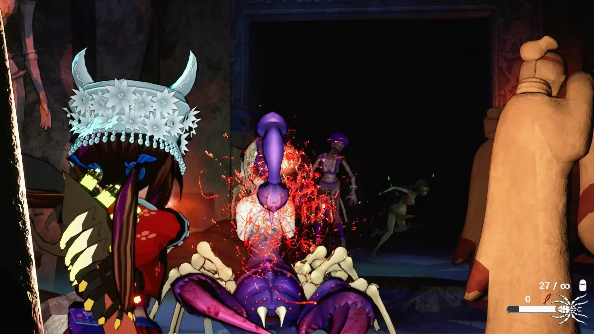 Lady in Tomb Gameplay Screenshots 1