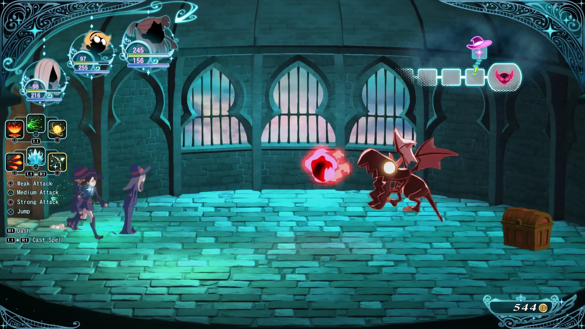 Little Witch Academia: Chamber of Time Gameplay Screenshots 3