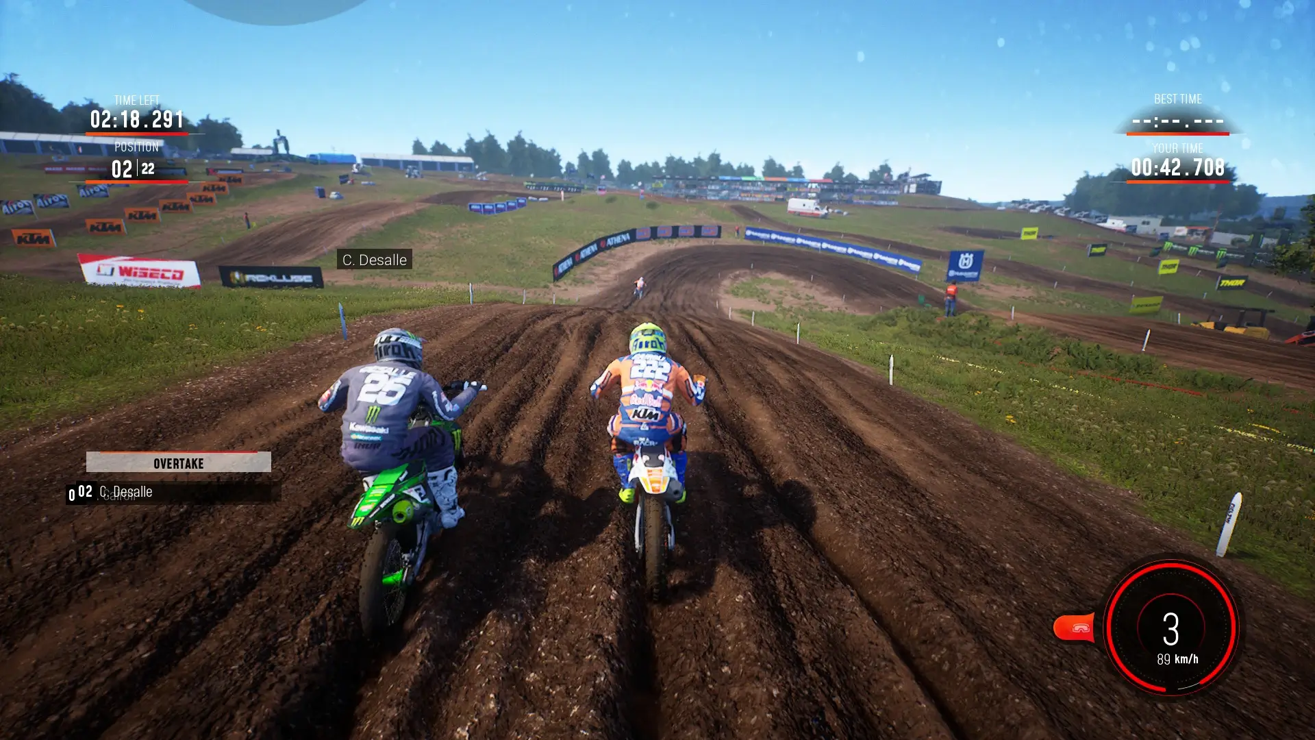 MXGP 2019: The Official Motocross Videogame Gameplay Screenshots 3
