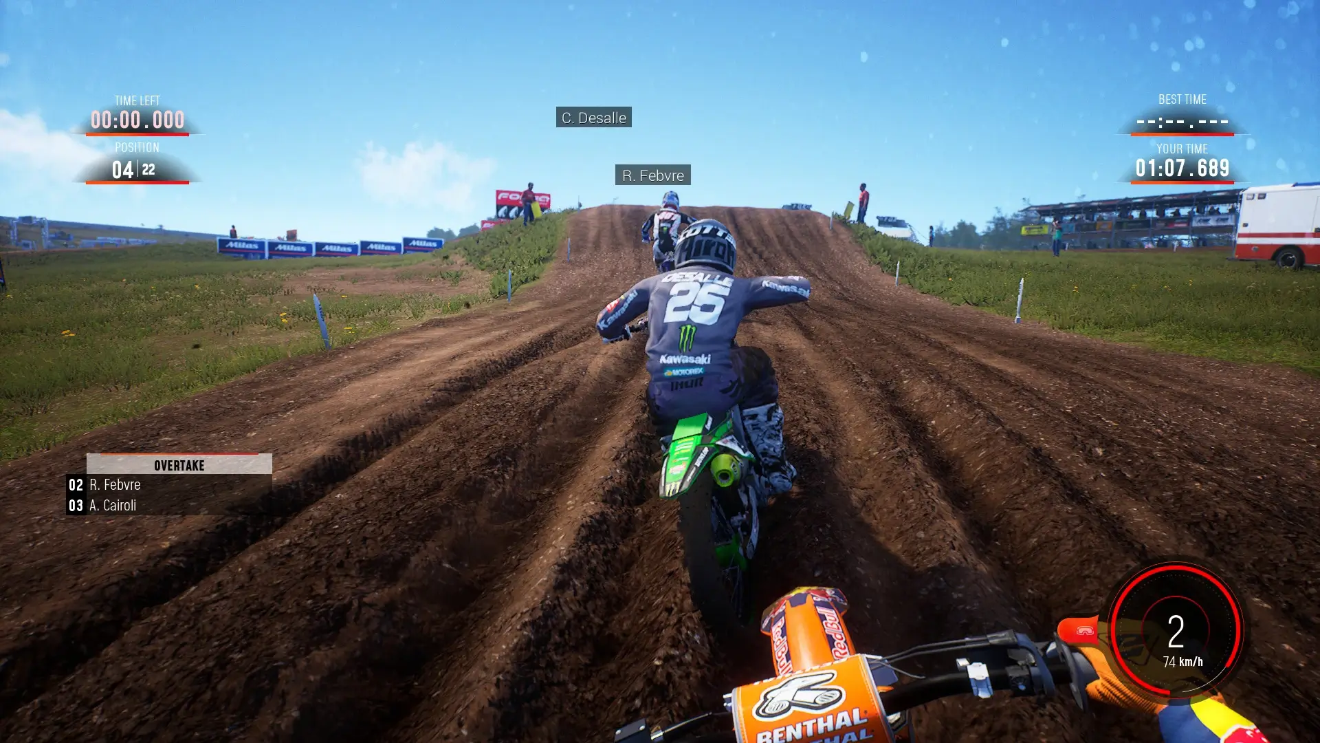 MXGP 2019: The Official Motocross Videogame Gameplay Screenshots 4