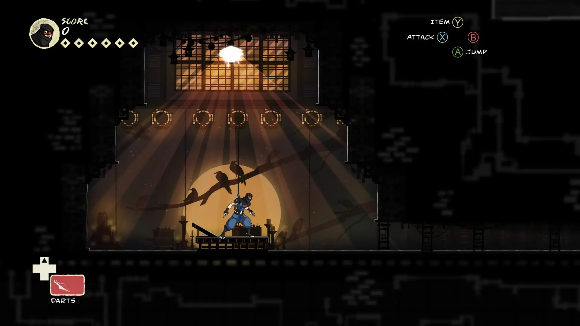 Mark of the Ninja: Remastered Gameplay Screenshots 1