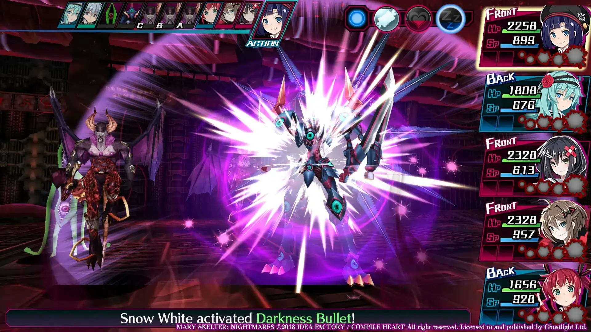 Mary Skelter: Nightmares Gameplay Screenshots 1