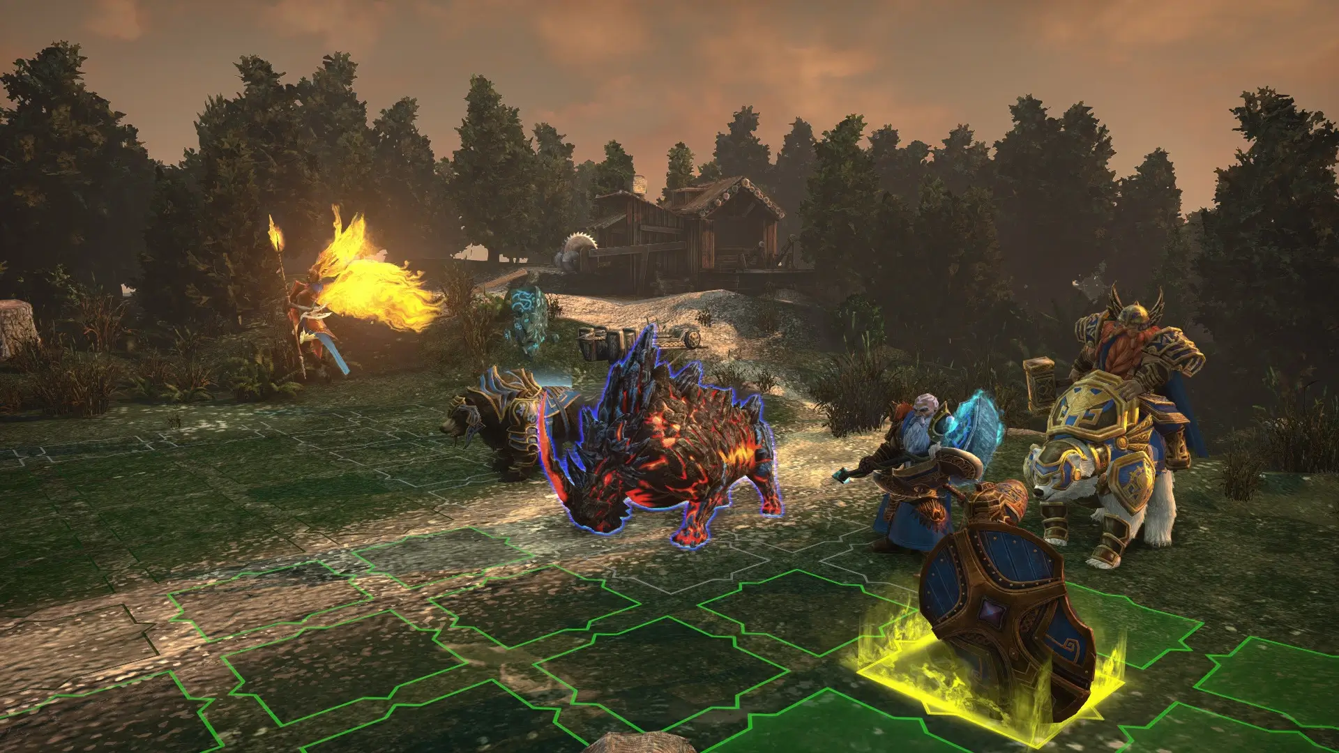 Might and Magic: Heroes VII – Trial by Fire Gameplay Screenshots 4
