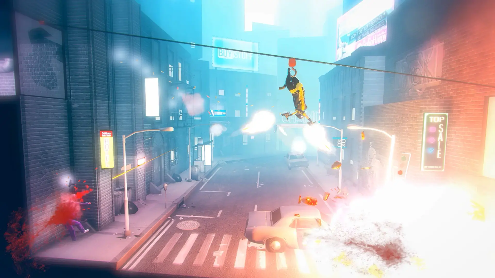 My Friend Pedro: Blood Bullets Bananas Gameplay Screenshots 2