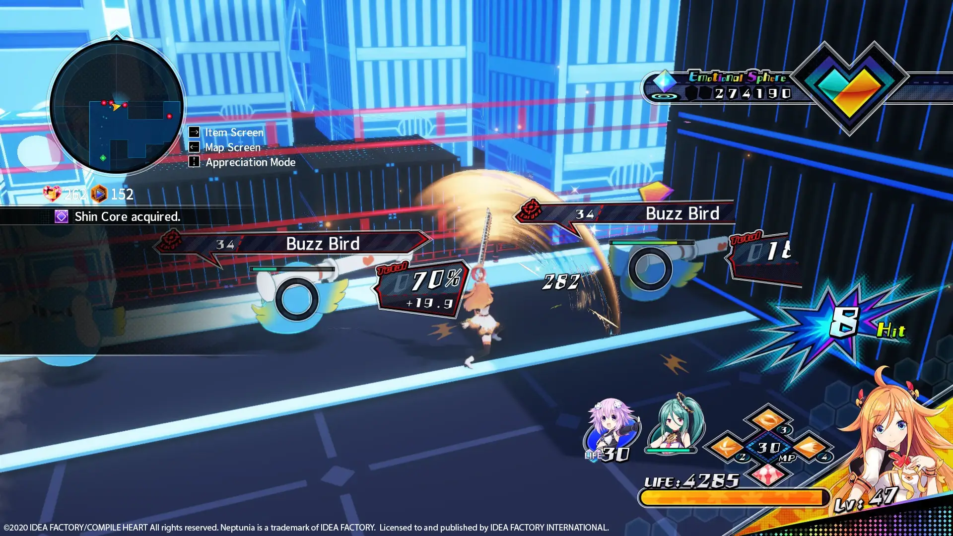 Neptunia Virtual Stars Gameplay Screenshots 4