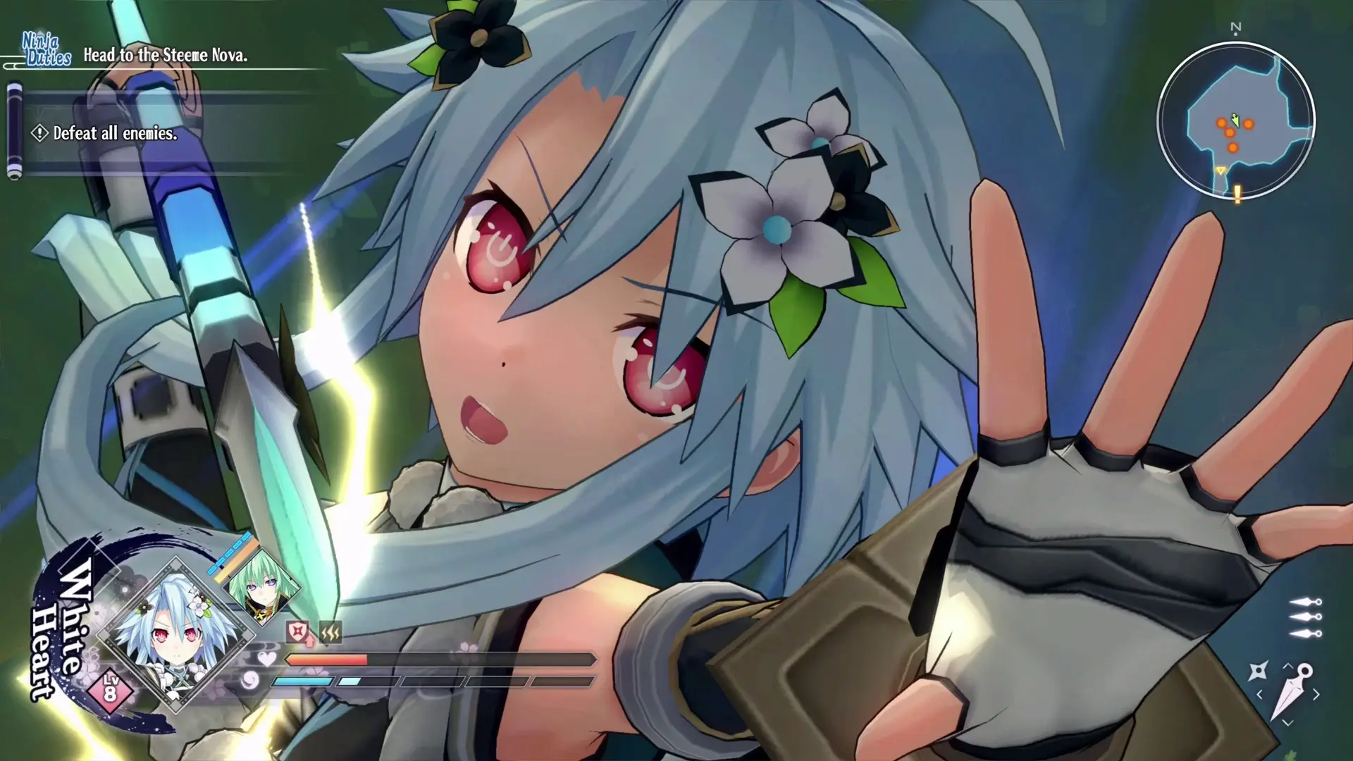 Neptunia x SENRAN KAGURA: Ninja Wars Gameplay Screenshots 1