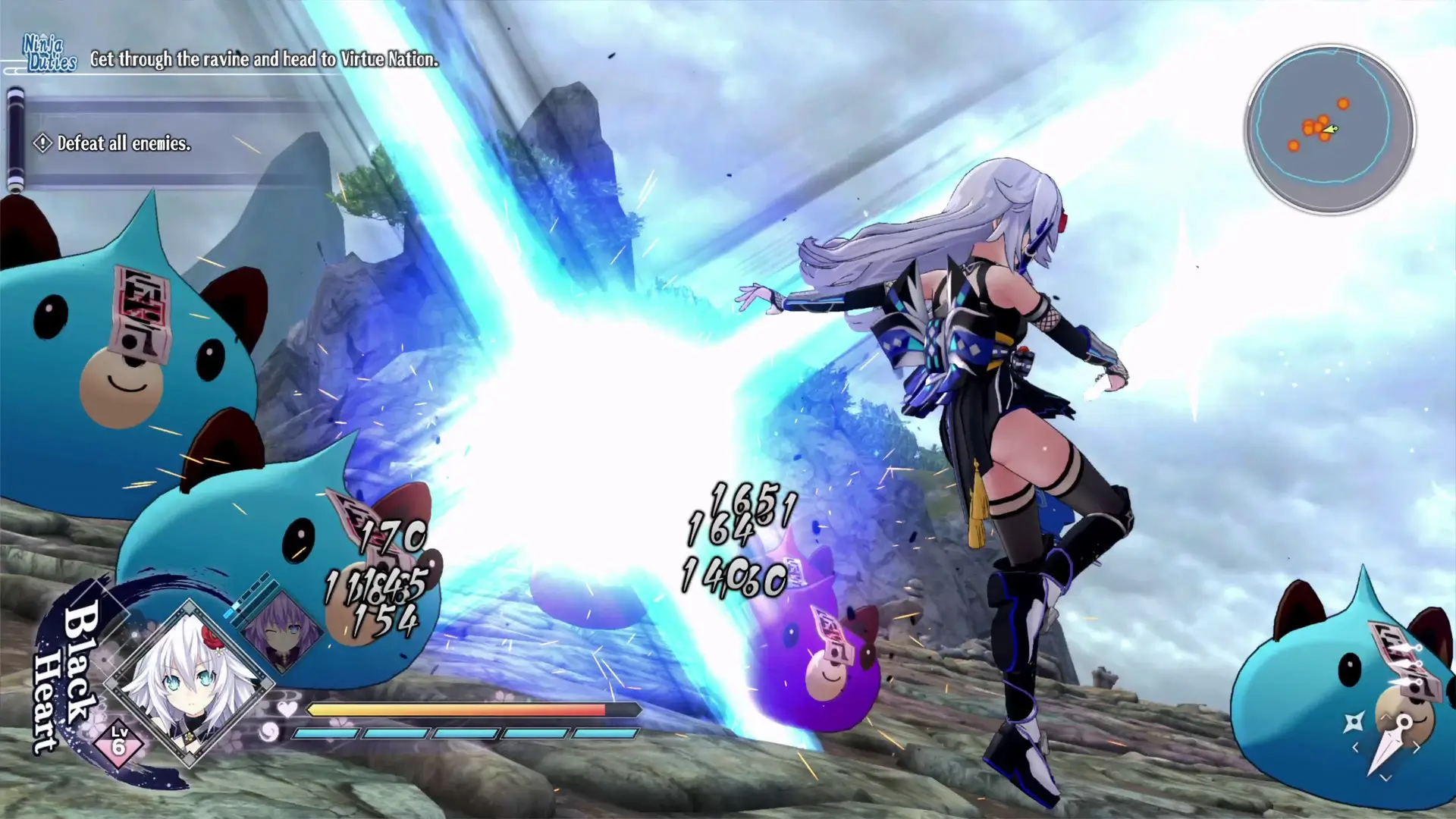 Neptunia x SENRAN KAGURA: Ninja Wars Gameplay Screenshots 3