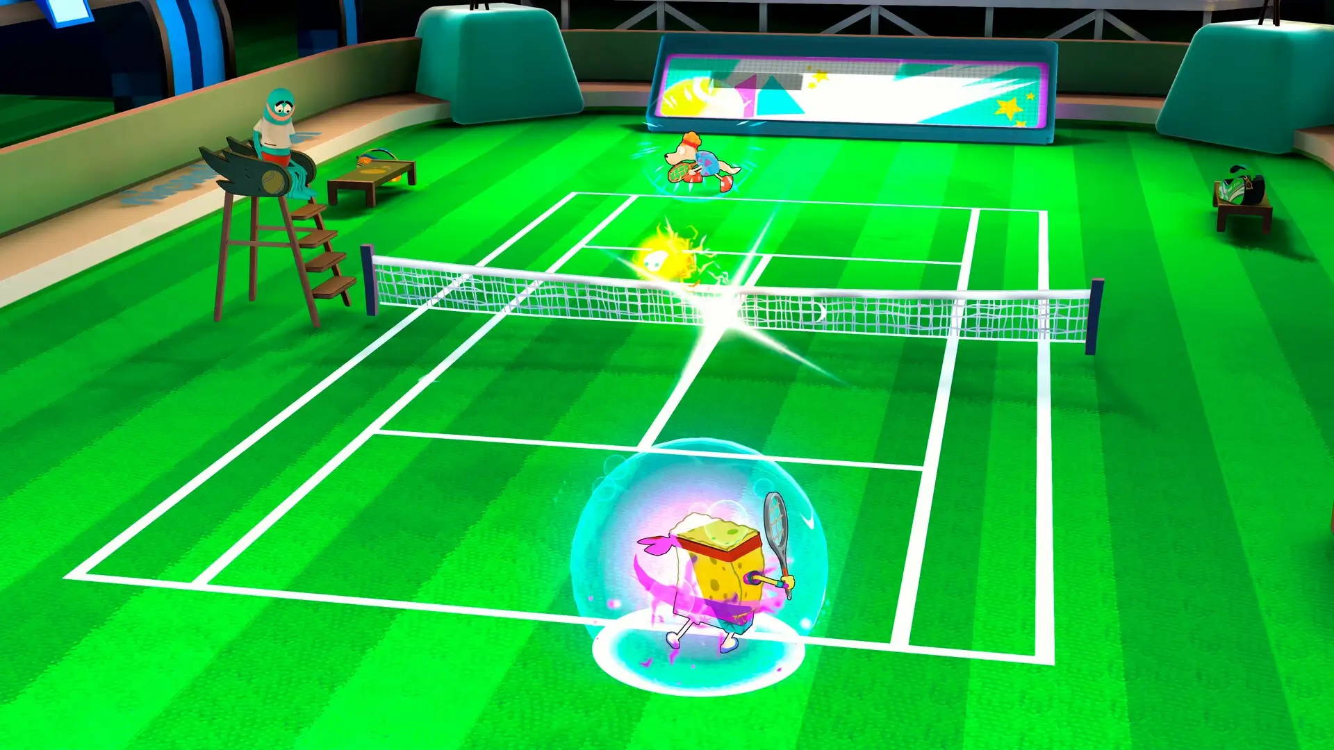Nickelodeon Extreme Tennis: Next! Gameplay Screenshots 1