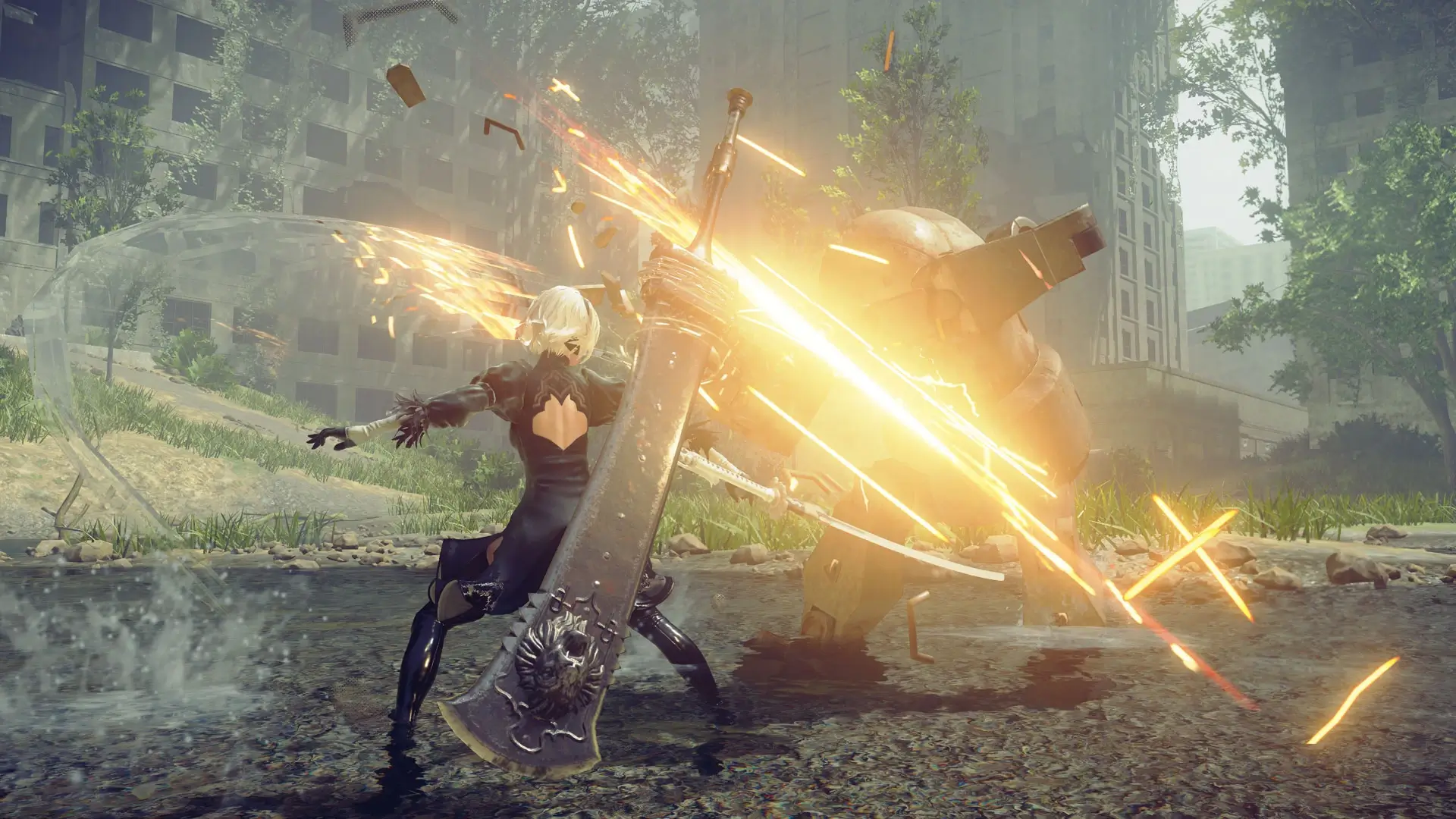 NieR Automata: Game of the YoRHa Edition Gameplay Screenshots 1