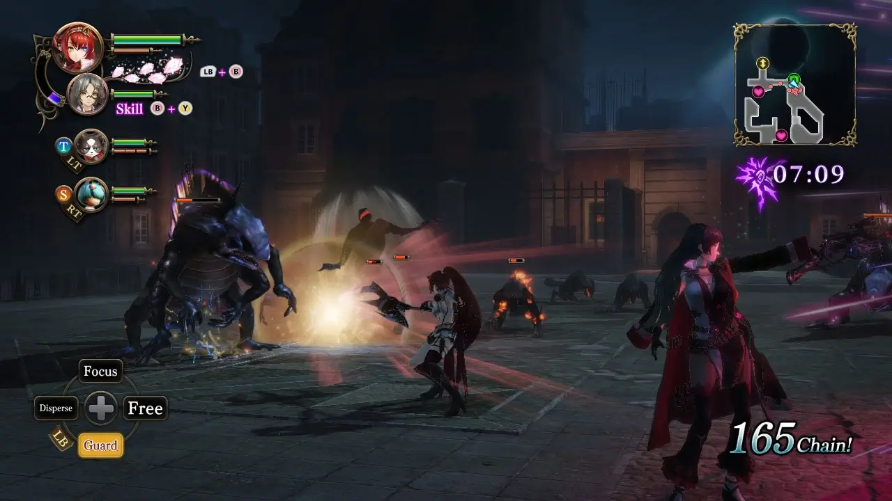 Nights of Azure 2: Bride of the New Moon Gameplay Screenshots 3