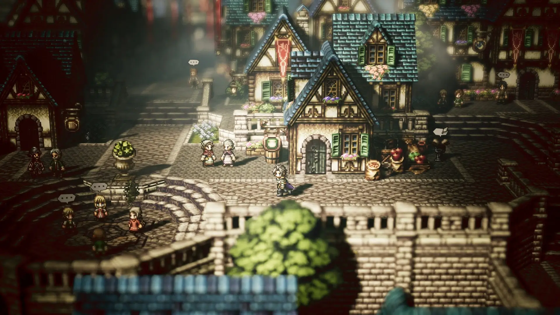 Octopath Traveler Gameplay Screenshots 1