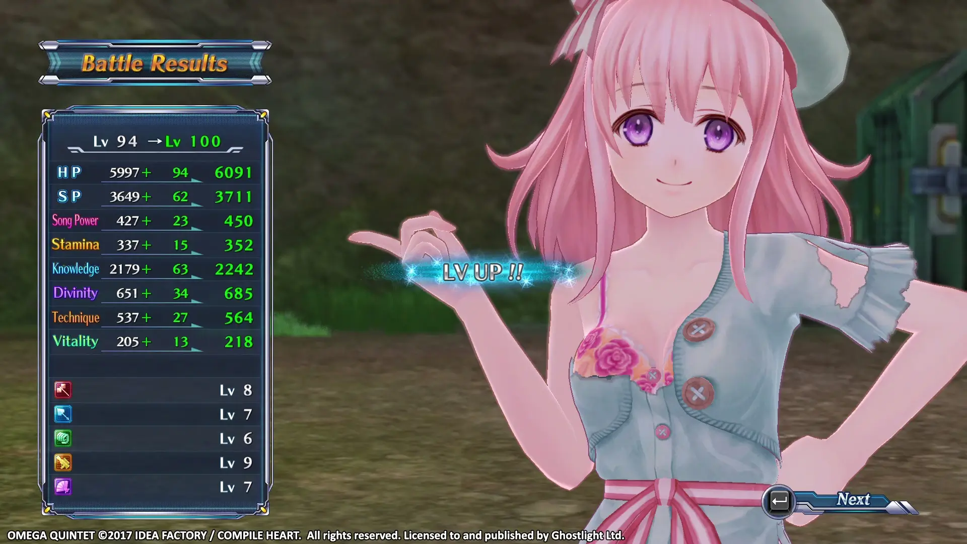 Omega Quintet Gameplay Screenshots 4