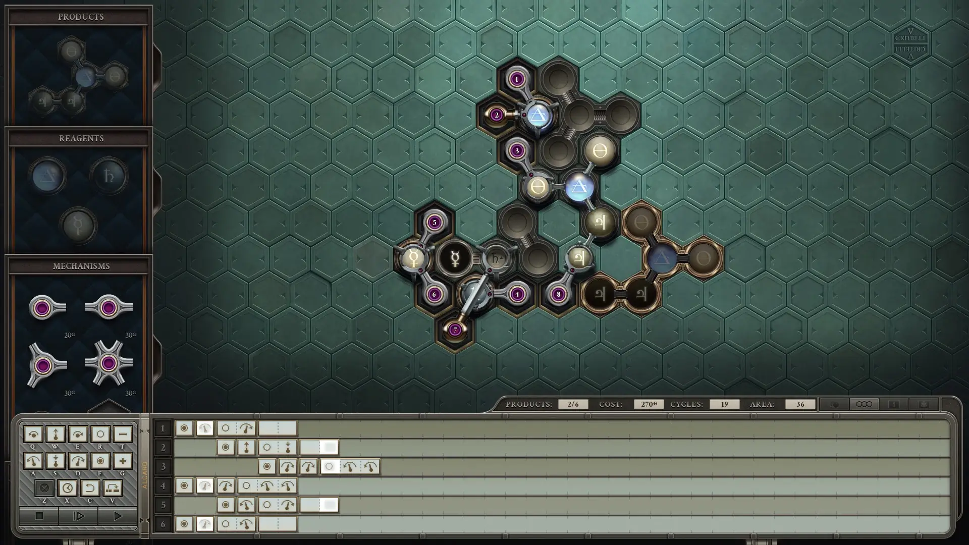 Opus Magnum Gameplay Screenshots 2