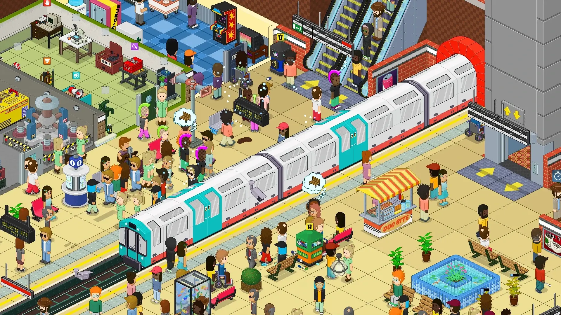 Overcrowd: A Commute ‘Em Up Gameplay Screenshots 1