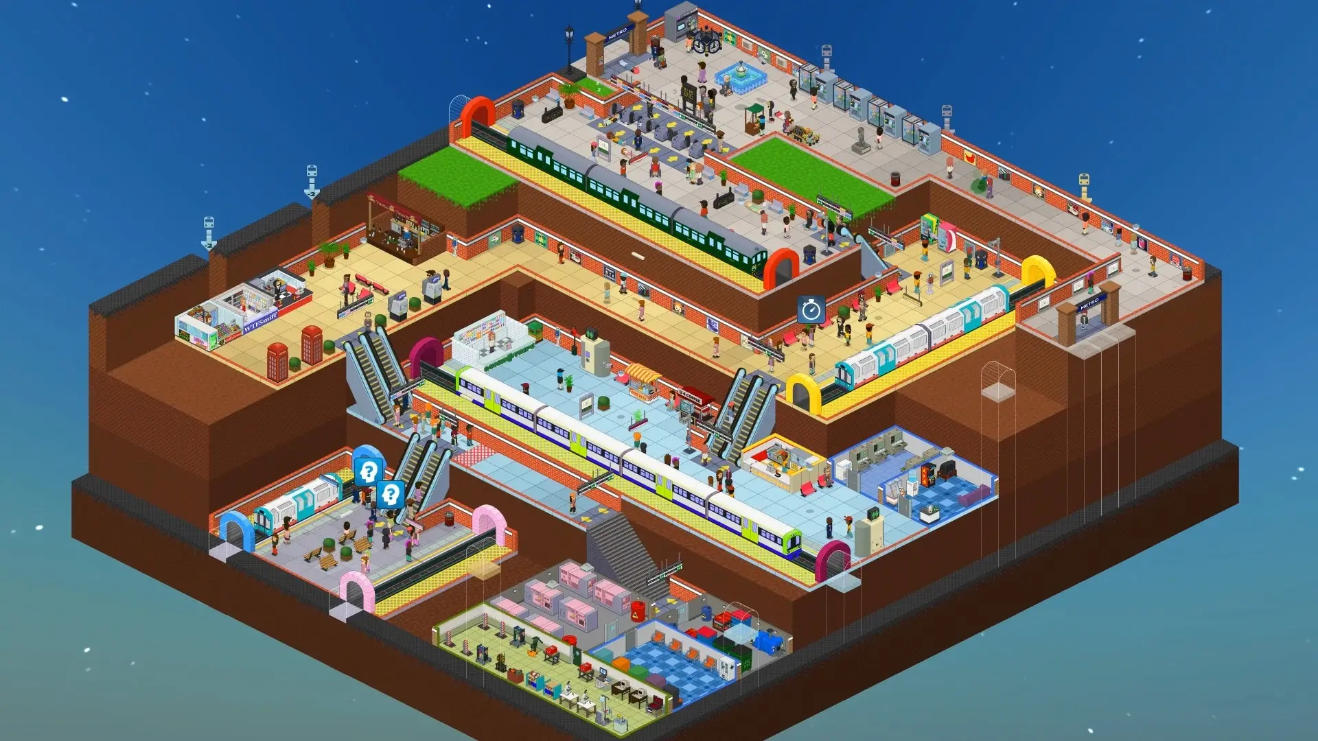 Overcrowd: A Commute ‘Em Up Gameplay Screenshots 3