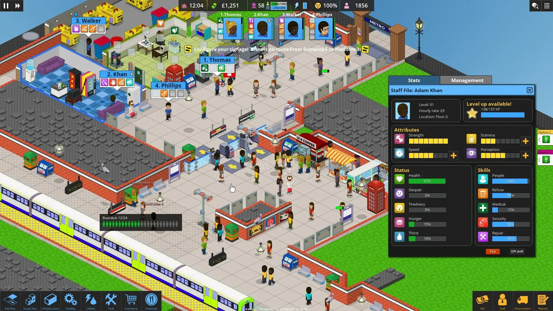Overcrowd: A Commute ‘Em Up Gameplay Screenshots 4
