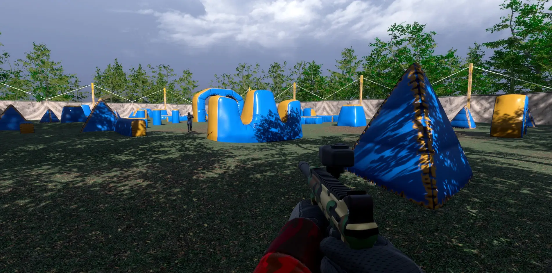 PaintBall War 2 Gameplay Screenshots 1