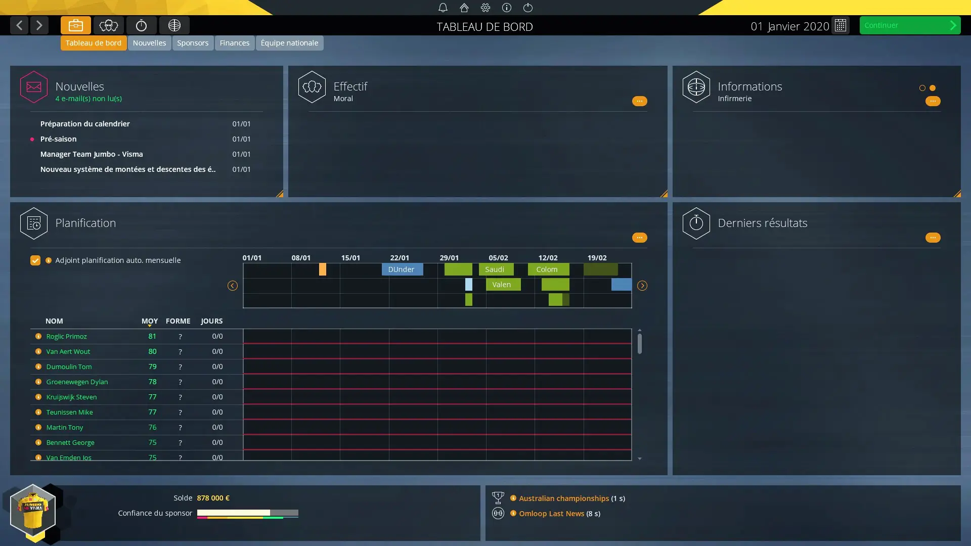 Pro Cycling Manager 2020 Gameplay Screenshots 1