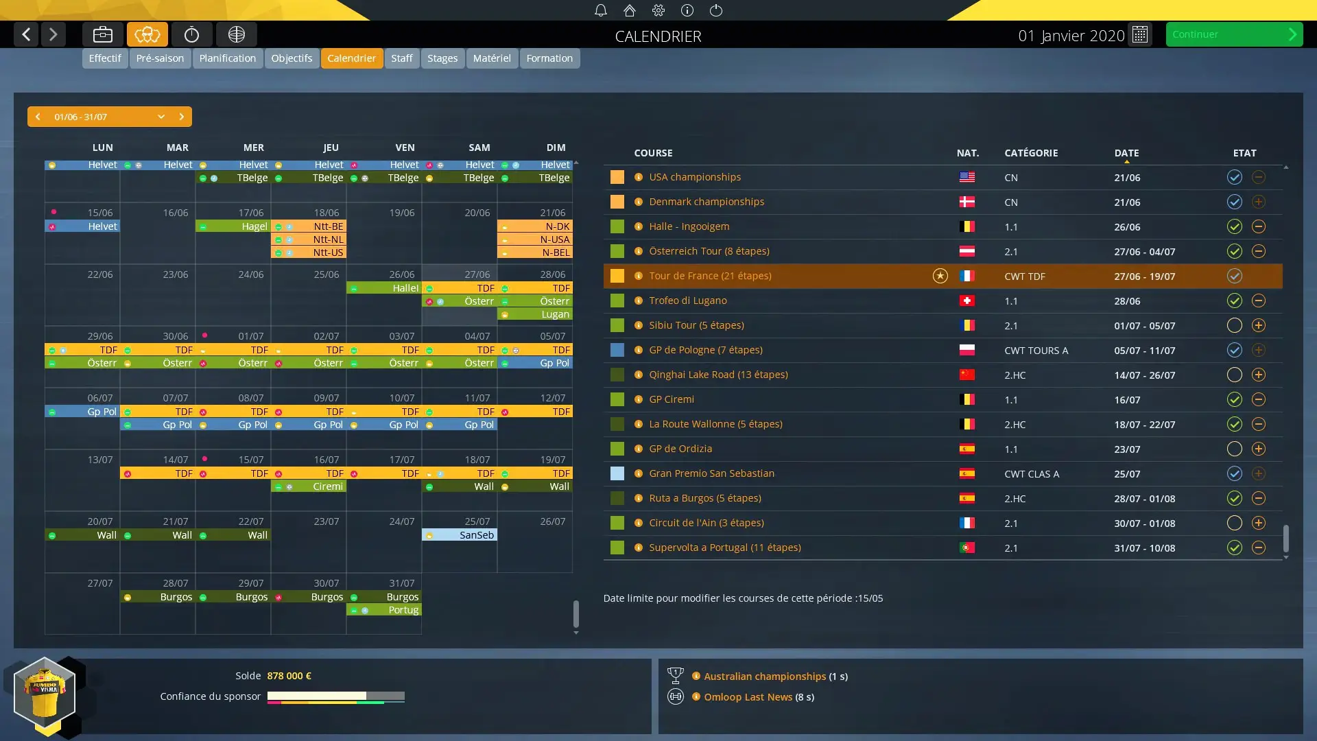 Pro Cycling Manager 2020 Gameplay Screenshots 2