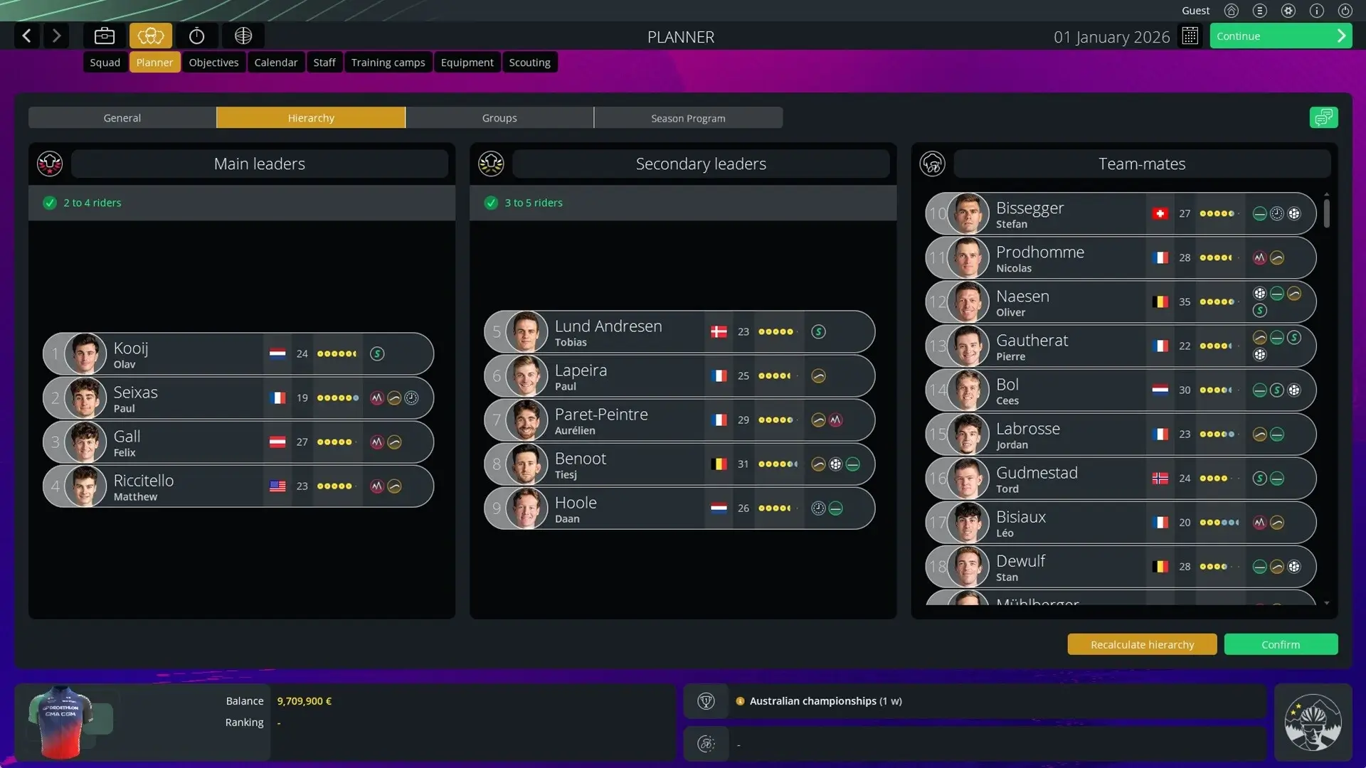 Pro Cycling Manager 26 Gameplay Screenshots 1